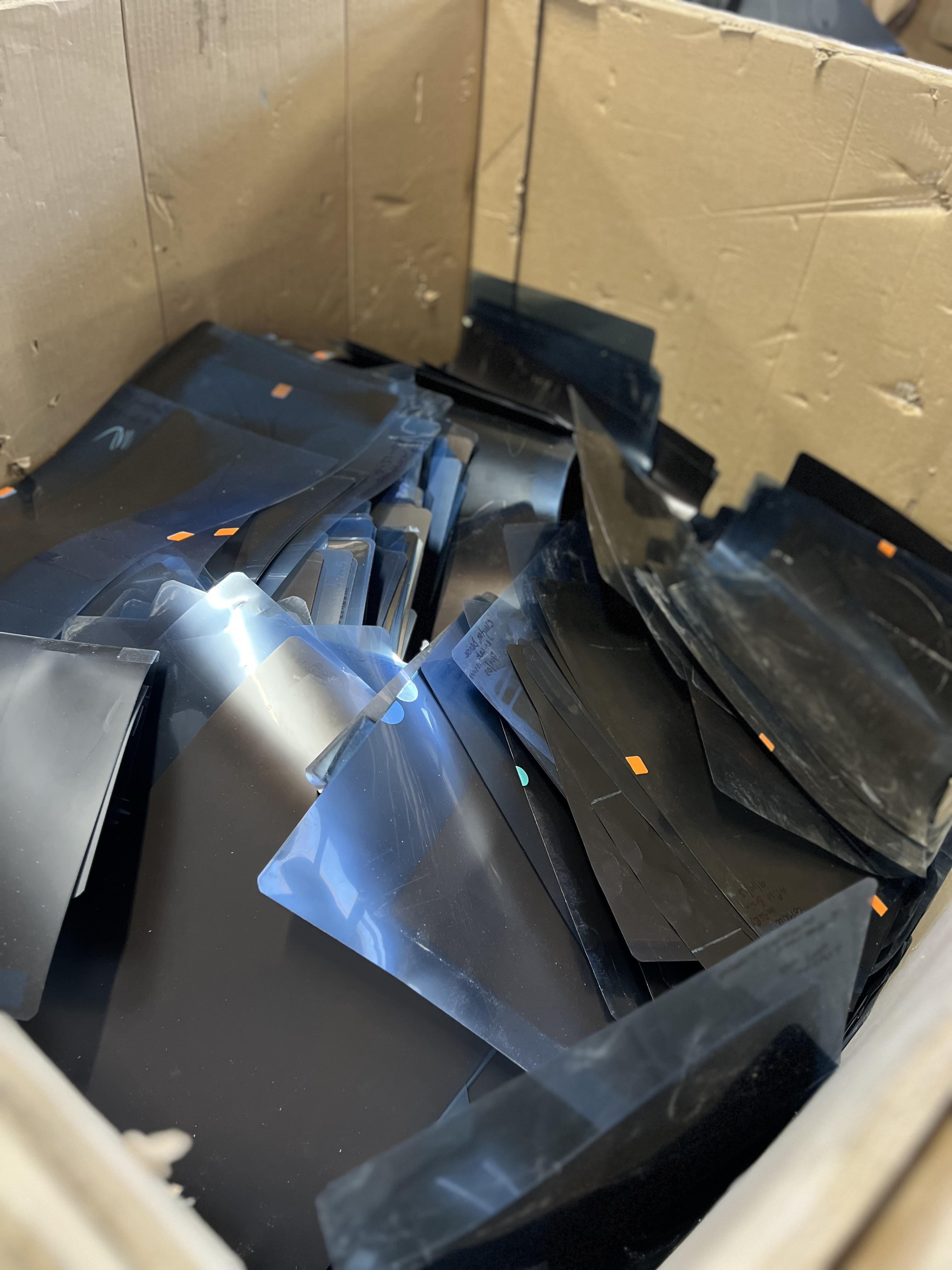 Scrap metal yard overview